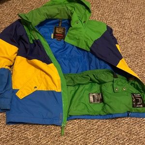 Boys matching burton snowboarding set